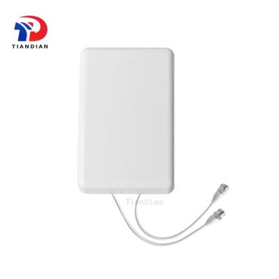 China ABS long range 10-50km mimo antenna 2x2 flat panel mimo router gsm lte wireless wifi 4g antenna for sale