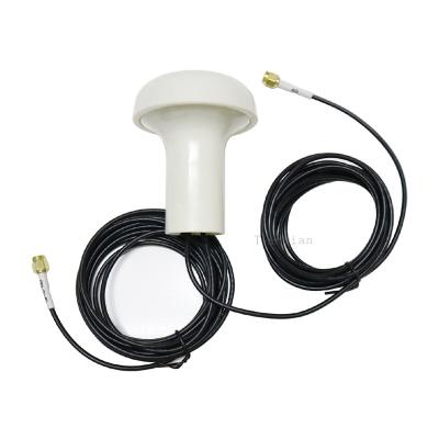 China Outdoor Wireless Boat Positioning Antenna 2x2 Active GPS Mimo Marine Antenna 4G Navigation Car Dia96*126mm for sale