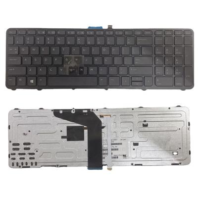 China New Palm Rest Laptop Internal Keyboard For Zbook 15 G1 G2 17 G1 G2 Keyboards PN 745663-001 733688-001 15 G1 Laptop Keyboard Replacement for sale