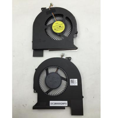 China Aluminum+ABS Laptop CPU Fan For 5570 E5580 E5470 3510 0H9M9M DC28000GMF0 P48F Notebook CPU Cooler E5570 Laptop Fan for sale