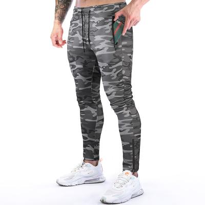 China 2021 New Anti-Static Camouflage Sports Fitness Pants Men's Camouflage Jogger Quick Drying Breathable Pants for sale