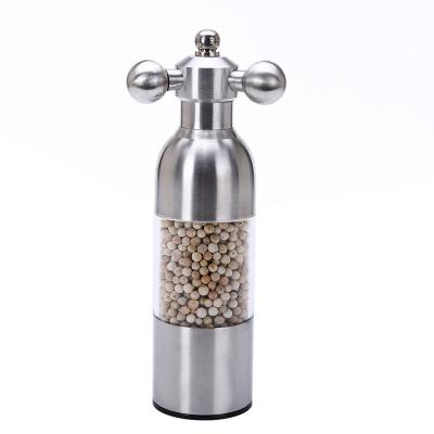 China Kallete Viable Herb Spice Tools Wholesale Salt and Pepper Shaker Stainless Steel Pepper Grinder Luxury Style for sale