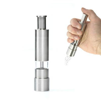 China Kallete Stainless Steel Spice & Pepper Herb Grinder Shaker Viable Modern Luxury Style for sale