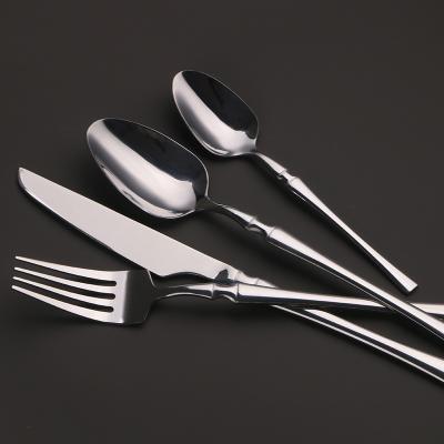 China High Quality Hotel Viable Luxury Slim Restaurant Slim Restaurant Flatware Set Stainless Steel Handle Modern Design Kallete Dinnerware Flatware High Quality for sale