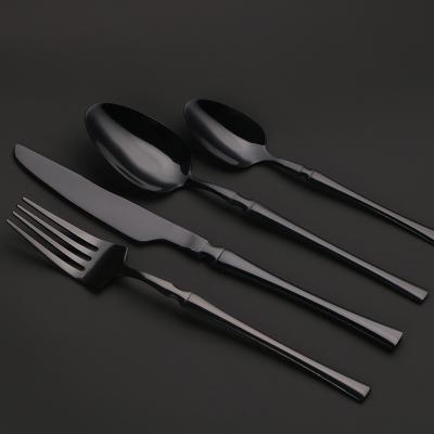 China High Quality Hotel Viable Luxury Slim Restaurant Slim Restaurant Flatware Set Stainless Steel Handle Modern Design Kallete Dinnerware Flatware High Quality for sale