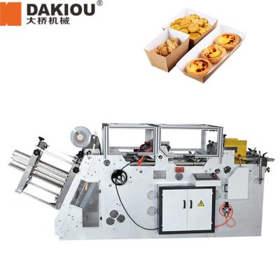 China Snack Factory HBJ-D Automatic Paper Food Box Machine for sale