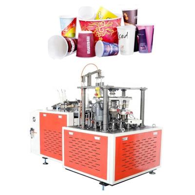 China Factory Automatic Medium Speed ​​Paper Tea Cup Maker Making Machine Prices for sale