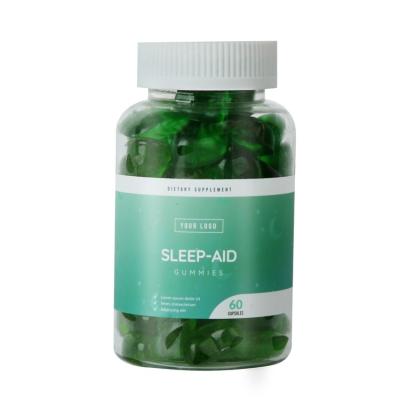 China Dietary Supplement Sugar Free Sleep Improve Plant Based Melatonin Powder Sleep Vegan Extract Gummy Bear for sale