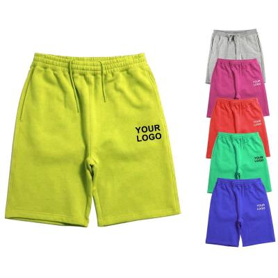 China 2022 New Fashion Anti-Wrinkle Anti-Wrinkle Wholesale New Fashion Men's Fitness Sports Shorts Printed Cotton Fleece Sweat Shorts for sale