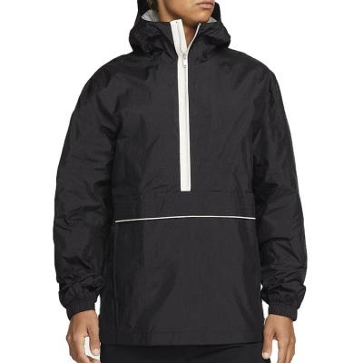 China Factory Waterproof Chinese Polyester Half Zipper Plus Size Men's Jackets for sale