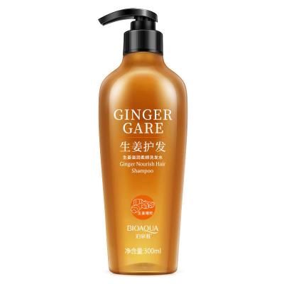 China Anti Dandruff OEM Natural Ginger Without Silicone Oil Nourishing Scalp Care Shampoo for sale