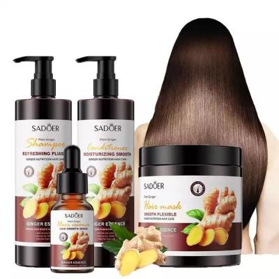 China EM SADOER Private Label Ginger Orgainc Hair Care Beauty Nourishing Hair Mask Anti-Dandruff Shampoo Conditioner Oil Control Natural Essence for sale