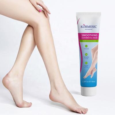 China Natural Organic Herbal Hair Removal Private Label OEM/ODM KORMESIC Natural Organic Herbal Full Body Soft Smooth Painless Soft Home Use Hair Removal Cream for sale