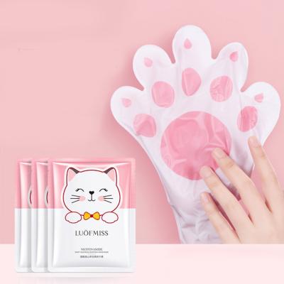 China OEM Nourishing Whitening Skin Hand Moisturizer Skin Care Cream Off Sheet Hand Mask for sale