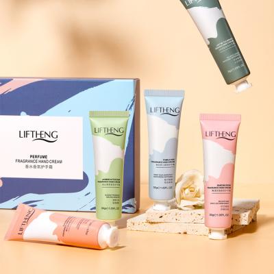 China LIFTHENG OEM Anti Aging Organic Custom Private Label Moisturizing Hand Care Whitening Nourishing Cream for sale