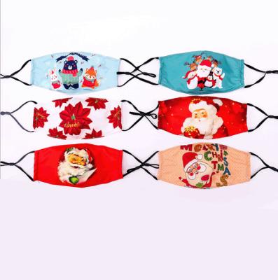 China Halloween Styles Washable In Running Party Face Cover Reusable Christmas Party Mask for sale