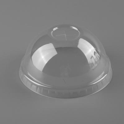 China 90mm 95mm Clear Gauge PVC Dome Disposable Plastic Cover for sale