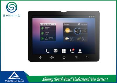China Zwart Kader Capacitief Touch screen Stofvrij voor Bureau Videotelefoon Te koop