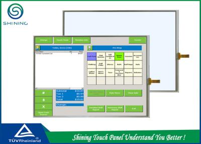 China Transparant 4 Draadpos Computertouch screen voor Aanrakingsmonitor, het Comité van de Glasaanraking Te koop