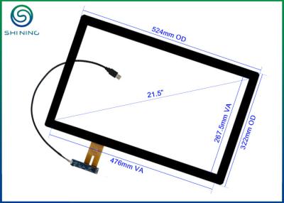 China 21.5“ het Capacitieve die Touche screen van 16:9usb door Douanetouchscreen Fabrikant wordt geleverd Te koop