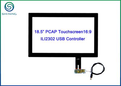 China Pantalla táctil del ordenador de la posición de la interfaz USB, los 18,5” paneles capacitivo proyectado de la pantalla táctil en venta