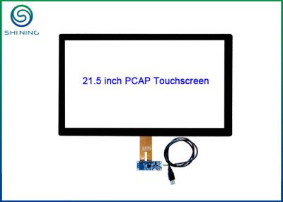 China 10 - Het Touche screenuitrusting van de punt 21.5 Duim met USB-Controlemechanismeraad en Kabel/Ontworpen Capacitief Touch screen Te koop