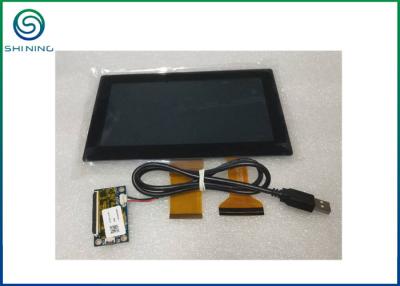 China 7 temperatura de funcionamiento amplia de la pulgada 800x480 (1024x600) TFT LCD con el vidrio del tacto de la interfaz USB PCAP en venta