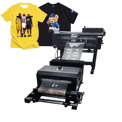 China Garment shops DTF a3 printer Yiwu factory selling two print heads xp600 4720 i3200 30cm t-shirt directly to film dtf a3 printer for all fabric for sale