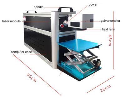 China 2022 Water Cooled CO2 Laser Marking Machine CO2 Laser Marking Machine For Tumbler 30W Laser Source CO2 Wood Acrylic Engraver for sale