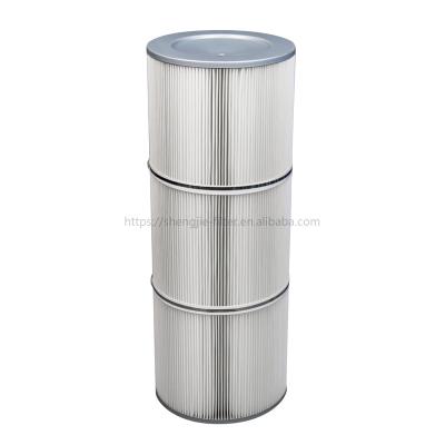 China Other Good Quality And Good Price Industrial Cylinder Dust Cylindrical Cartridge Filter for sale