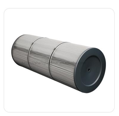 China Other Manufacturers Direct Sell Cylindrical Stainless Steel Filtration Filters Dust Cartridge Cylindrical Filter for sale