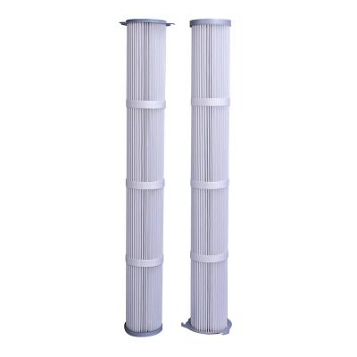 China Other Factory Supply Fabric Bag Cylinder Stainless Steel Dust Filter Cartridge Directly for sale