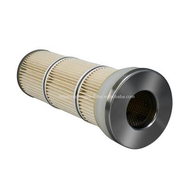 China Building Material Shops High Temperature Resistance And High Efficiency Industrial Dust Collection Air Filter Element for sale