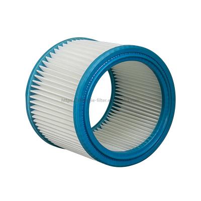 China Hotels dust filter element air filter replacement dust collector hapa cylindrical dust collection element for sale