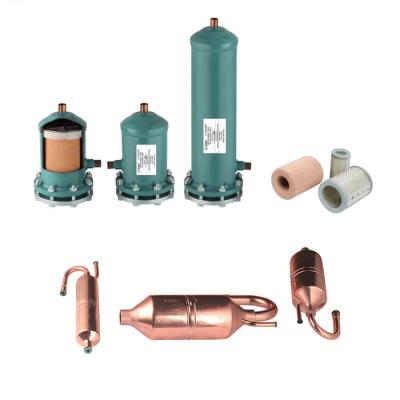 China Industrial Refrigerant Dryer Filter With Pressure Range Of 0-3.5 MPa CE Certified for sale