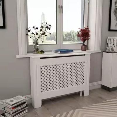 China Modern MDF Radiator Cabinet For Home Commercial Use Radiator Cover Adjustable Wall Cabinet for sale