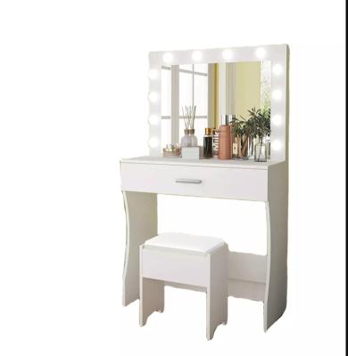 China (Other) Modern style adjustable bedroom with mirror dressing table bedroom with mirror headboard for sale