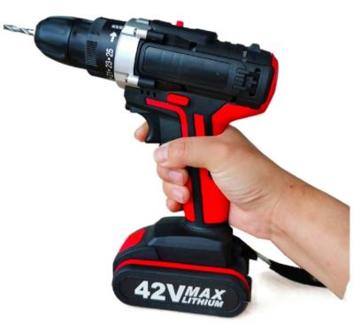 China Hot Selling Good Quality Electric With Two Mechanic Gear Lithium Ion Battery Drill 21*20*6cm for sale