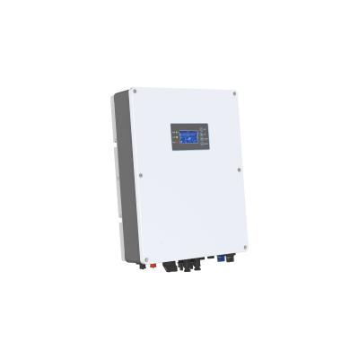 China Single Phase 5KW On Off Grid Hybrid Solar Inverter for sale