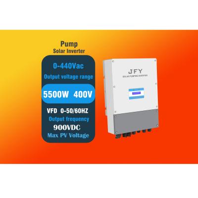 China FRÜHLING 5.5KW Solarpumpen-Inverter IP65 zu verkaufen