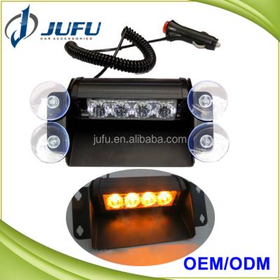 China Polycarbonate (PC) 12V 4W LED Car Truck Boat Strobe Instant Backup Warning Dash Light for sale