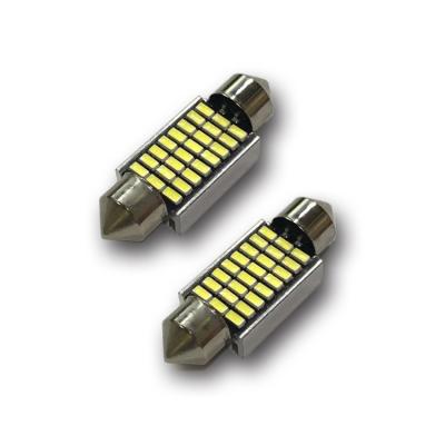 China Canbus 4014 36mm 39mm 41mm Auto Lamp Festoon Car LED Dome Light Error Free White White for sale