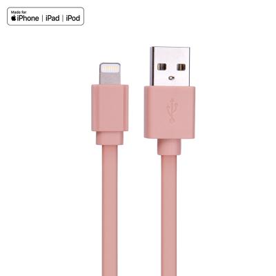 China Mobile Phone Types Free Shipping Band MFi Certified USB Cable Lightning Charging Cable A to Lightning for sale