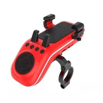 China Adjustable Multifunction Bike Phone Holder With Digital And Led Playback for sale