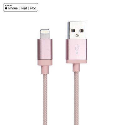 China Standard 5V/2.4A Mobile Phone MFi iPhone Cable Charger OEM Brand For Apple iPhone Charger 3FT for sale