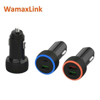 China New Arrival QC3.0 Mini Car Power Charger Super High Speed ​​Car Battery Charger For Phone Smart Quick Charge 3.0 Dual USB 6A/36W Car Charger Dual USB 6A/36W Car Charger for sale