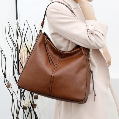 China With Handle FS6332 Popular OEM Fashion Shoulder Bag Women Handbags PU Bags for sale