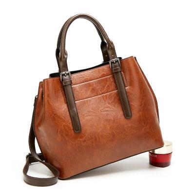 China With handle 2019 vintage leather tote bag for women bag in bag wholesale FSA62 for sale