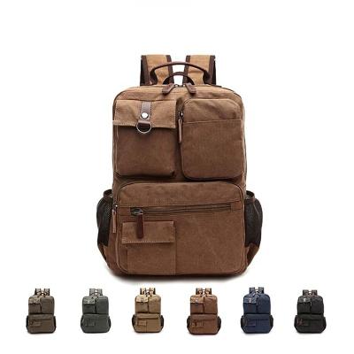 China Wholesale FSD70 Anti-theft Backpack Bag Fashion Canvas School Bags for sale