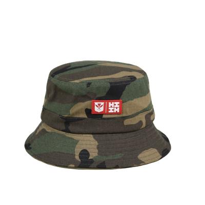 China Custom Made Fashion Camouflage Bucket Hat, High Quality Color Hat Unisex Fisherman Bucket Fishing Hat for sale